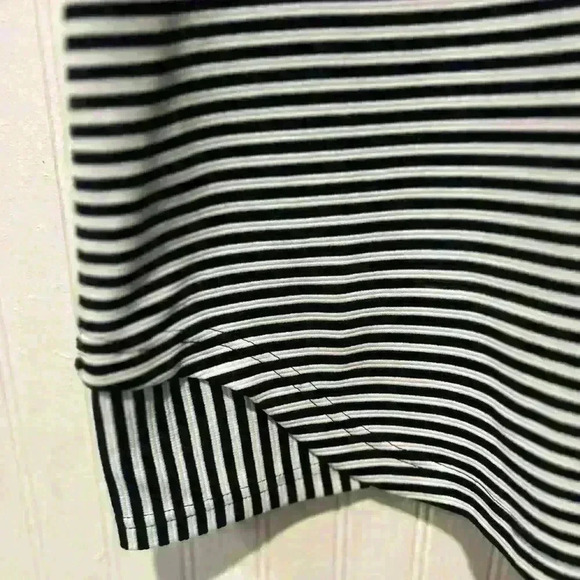 CABi Striped Lace-up Captain’s Shift Casual Dress NWT size xs . Coastal nautical - Picture 7 of 7